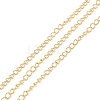 Brass Curb Chains CHC-O001-19G-1