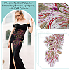 Phoenix Feather Polyester Embroidery Sew on Appliques PATC-WH0008-75A-03-5