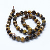Natural Tiger Eye Beads Strands G-F523-45-8mm-2