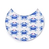 Printed Opaque  Acrylic Pendants FIND-K017-10A-1