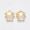 Spray Painted Glass Beads LS-GLAA-R211-04-D03-2