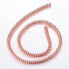 Electroplate Non-magnetic Synthetic Hematite Bead Strands G-Q465-11RG-2