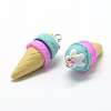 Handmade Polymer Clay Pendants CLAY-Q240-003E-2