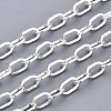 304 Stainless Steel Paperclip Chains CHS-N001-12S-1