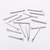 Tarnish Resistant 304 Stainless Steel Bar Pendants X-STAS-P186-05P-23mm-3