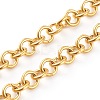 304 Stainless Steel Rolo Chain Necklaces NJEW-JN03411-2