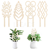 Wood Plant Trellis WOOD-WH0125-17B-1