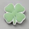 Clover Food Grade Eco-Friendly Silicone Beads LS-SIL-WH0014-29B-1