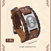 1Pc Imitation Leather Braided Bracelets BJEW-CL0001-08-2