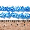 Handmade Millefiori Lampwork Beads Strands LAMP-F035-09B-4