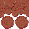 CRASPIRE 100Pcs Happy Birthday Adhesive Wax Seal Stickers DIY-CP0010-54A-1