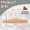 20Pcs Wood Sheet Miniature Ornaments DIY-WH0661-57C-2
