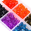 Transparent Acrylic Beads TACR-YW0001-6MM-04-5