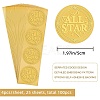 Self Adhesive Gold Foil Embossed Stickers DIY-WH0211-287-2