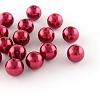 ABS Plastic Imitation Pearl Round Beads SACR-S074-8mm-A38-2