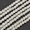 Natural Malaysia Jade Bead Strands G-A147-8mm-A04-1