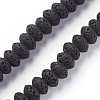 Natural Lava Rock Beads Strands G-F671-01A-14-1