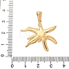 304 Stainless Steel Pendants STAS-Q349-01D-G-3