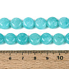 Dyed Natural White Jade Beads Strands G-T143-16F-5