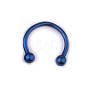 303 Stainless Steel Circular/Horseshoe Barbell Nose Rings WG86D19-26-1