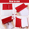 Polyester Book Cover OFST-WH0004-144C-4