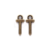 Tibetan Style Alloy Pendants TIBE-S108-108T-AB-NR-1