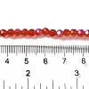 Electroplate Transparent Glass Beads Strands LS-EGLA-A035-T4mm-L01-4