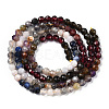 Natural & Synthetic Mixed Gemstone Beads Strands G-D080-A01-02-29-2