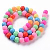 Handmade Polymer Clay Beads Strands CLAY-S092-15A-3