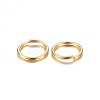 304 Stainless Steel Open Jump Rings STAS-O098-01G-08-2