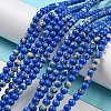Synthetic Imperial Jasper Dyed Beads Strands G-D077-A01-02A-2