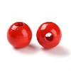 Printed Wood Beads WOOD-Z002-16A-2