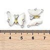 Brass Micro Pave Cubic Zirconia Pendants KK-U043-31P-01-3