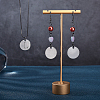 Brass Pendants KK-PH0002-04B-4