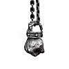 Vintage Alloy Power Boxing Fist Pendant Necklaces for Unisex WG4F7FC-01-1