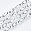 Tarnish Resistant 304 Stainless Steel Cable Chains CHS-S001-10A-P-1