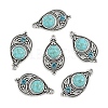 Bohemian Dyed Synthetic Turquoise Pendants FIND-YWC0003-02AS-02-1