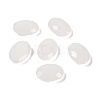Natural White Jade Cabochons G-O175-15P-01-1