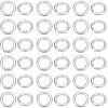 50Pcs 925 Sterling Silver Open Jump Rings STER-BBC0006-18A-1