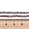 Electroplate Glass Beads Stradns EGLA-H114-02A-03-2