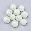 Synthetic Luminous Stone Cabochons X-G-P393-R63-4MM-1