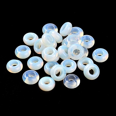 Opalite European Beads G-R488-02E-1