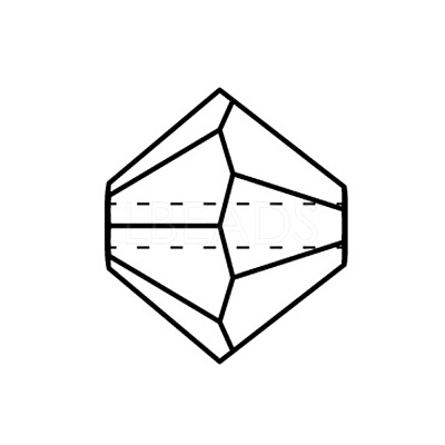 Preciosa&reg Crystal Beads X-PRC-BA4-60310-200-1