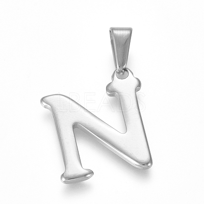 Non-Tarnish 304 Stainless Steel Pendants STAS-F106-95P-N-01-1