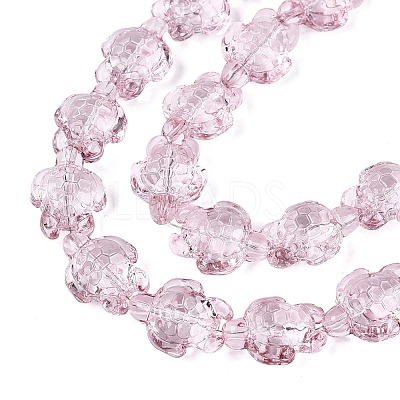 Transparent Glass Beads Strands DGLA-N021-02A-03-1