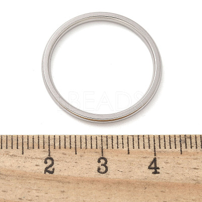304 Stainless Steel Plain Band Rings STAS-I160-E03-P-1