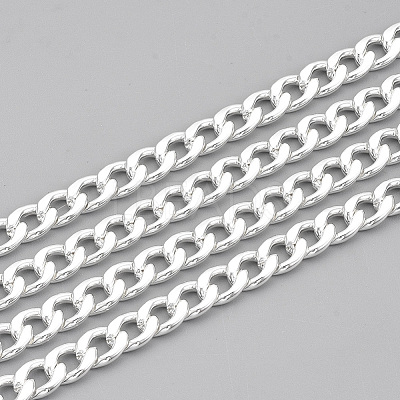 304 Stainless Steel Cuban Link Chains CHS-T002-03C-1
