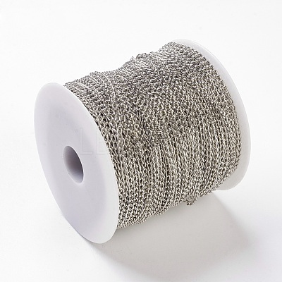Iron Twisted Chains Curb Chains CHS003Y-N-1