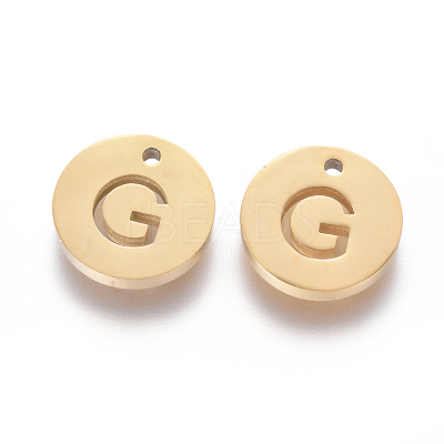 304 Stainless Steel Charms X-STAS-F227-11G-G-1