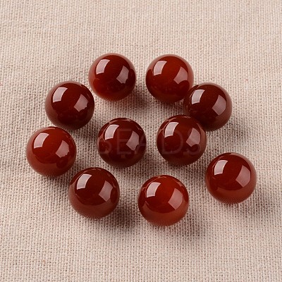 Natural Red Agate Round Ball Beads G-I174-16mm-06-1